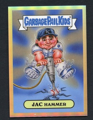 2025 Bowman Chrome #BGP-22 Garbage Pail Kids Jac Caglianone Refractor
