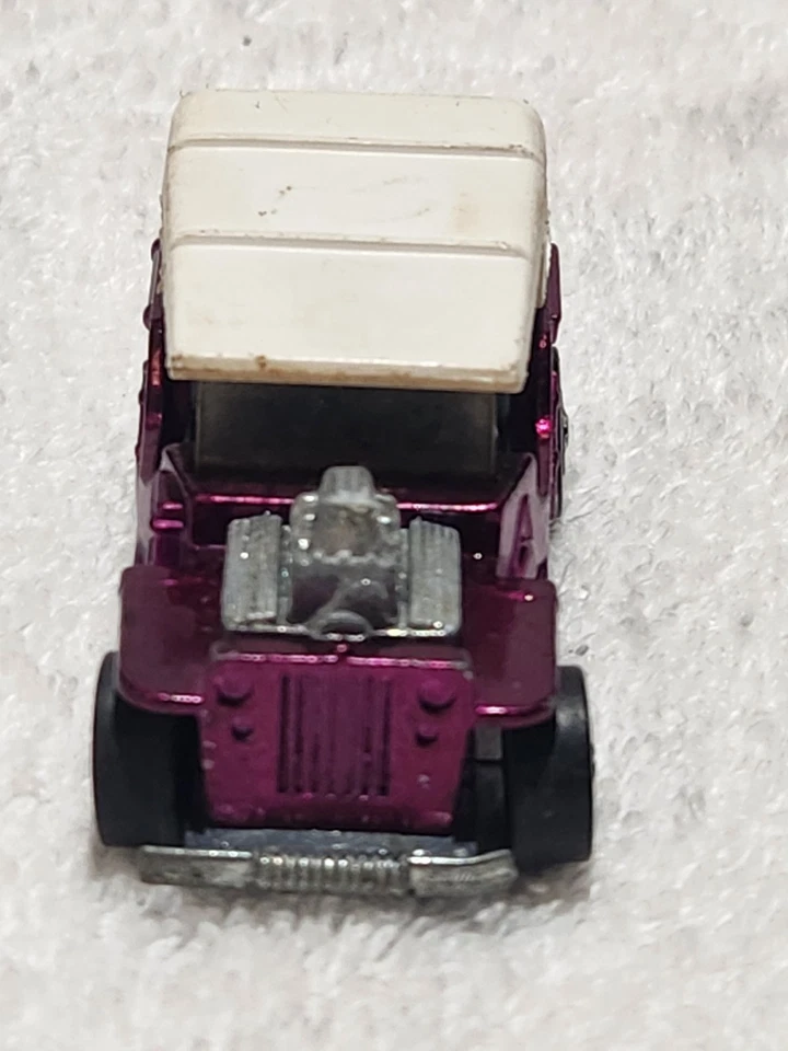 Hot Wheels Redline 1971 tolva de hierba púrpura original excelente estado Foto 4 de 4