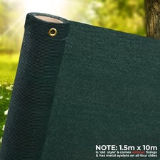  220gsm privacy screen netting garden screening windbreak fencing 95% shade net