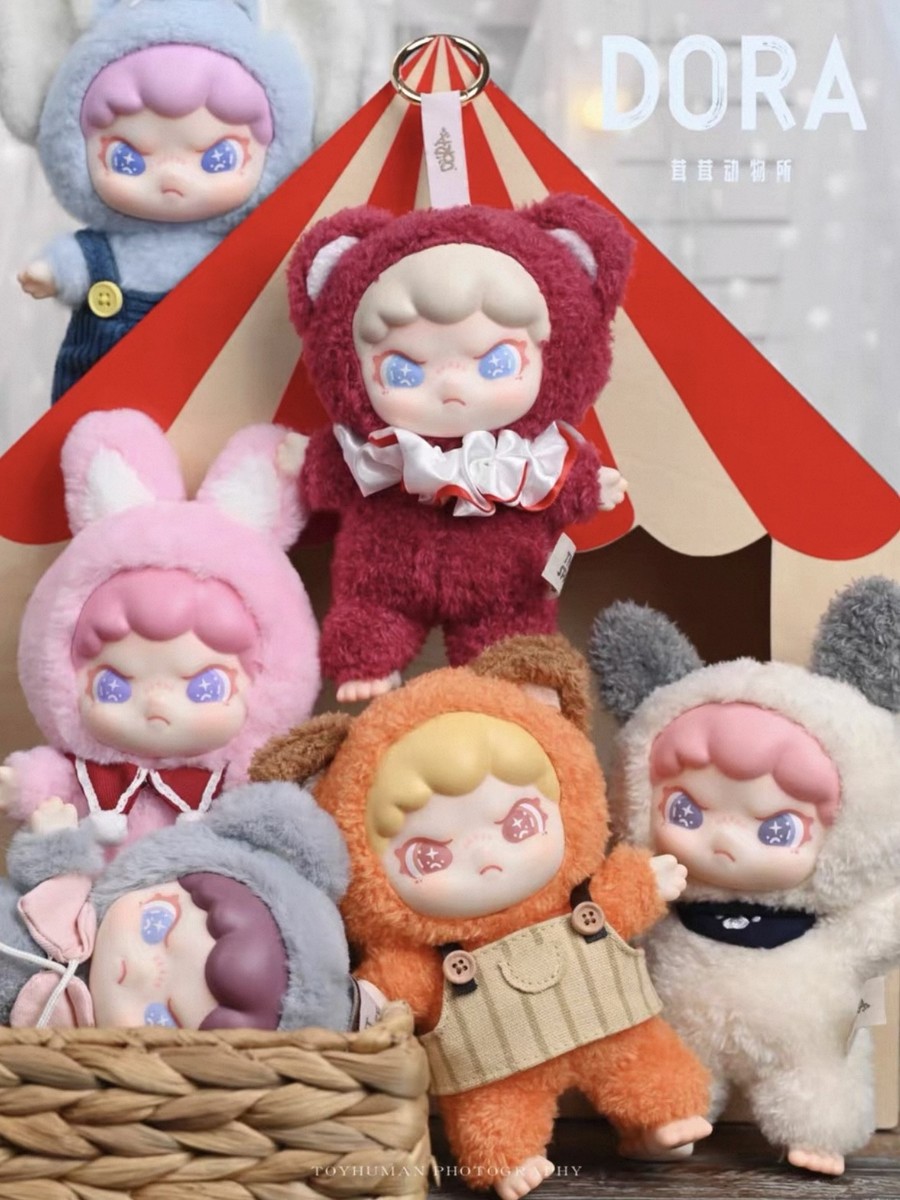 TNTSPACE DORA Animals Series Confirmed Blind Box Vinyl Plush Doll