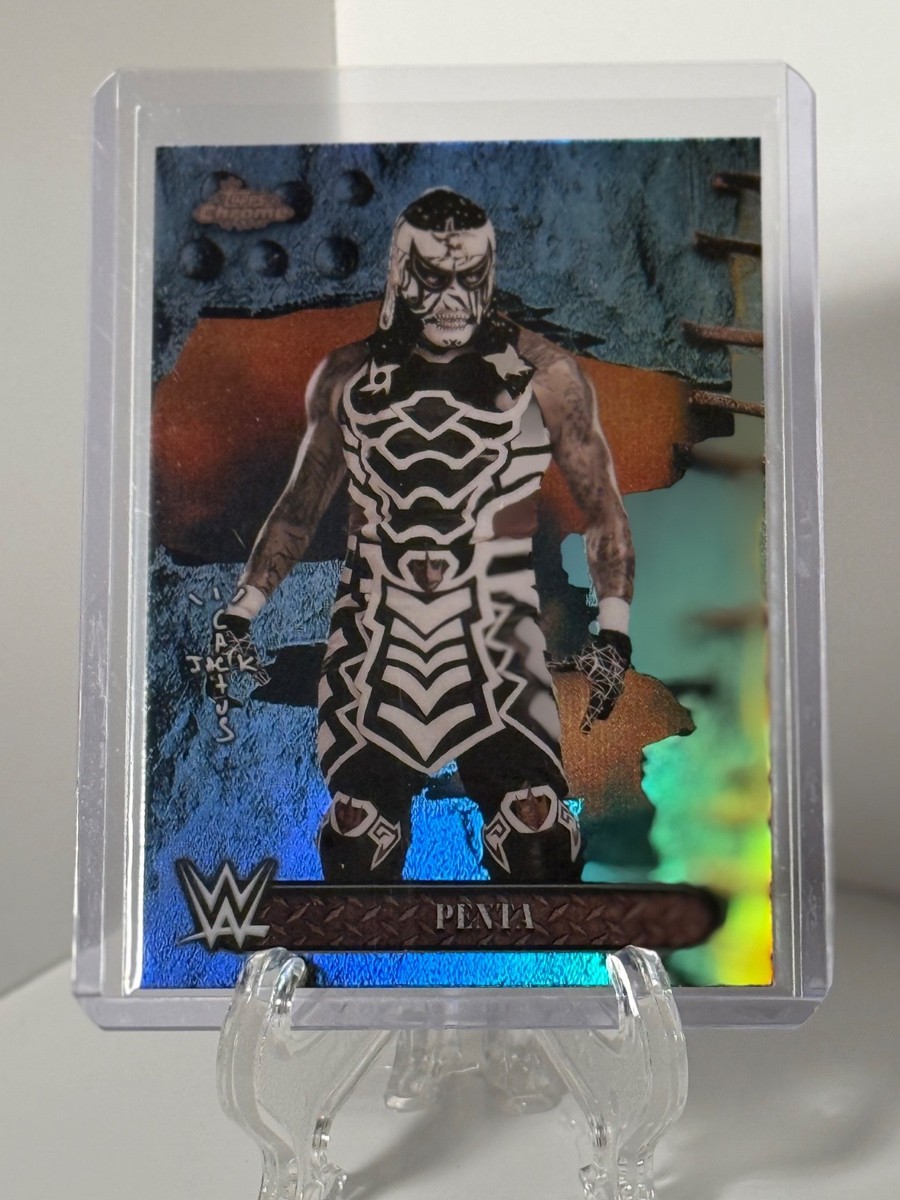 2025 Topps Chrome WWE Cactus Jack #23 Penta Refractor | eBay