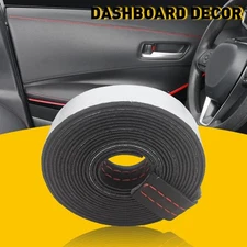Red Car Mouldings Trim Decor Line Strip Accessories For Car Door Dashboard Strip
