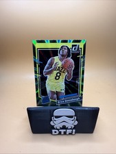 2023-24 Panini Donruss - Rated Rookie Brice Sensabaugh #214 Holo Green Laser...