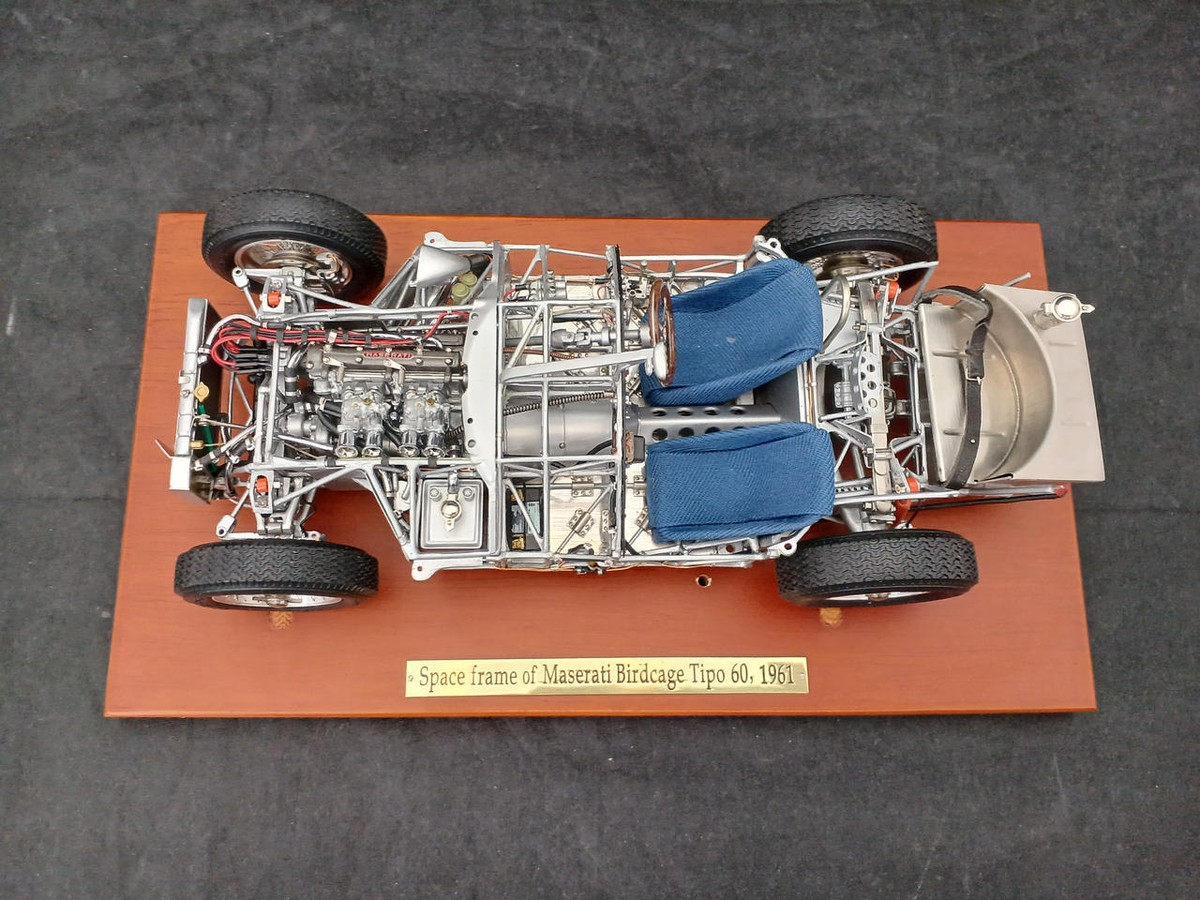 CMC 1/18 Maserati Tipo 61(1961) Birdcage Chassis Ver. Model