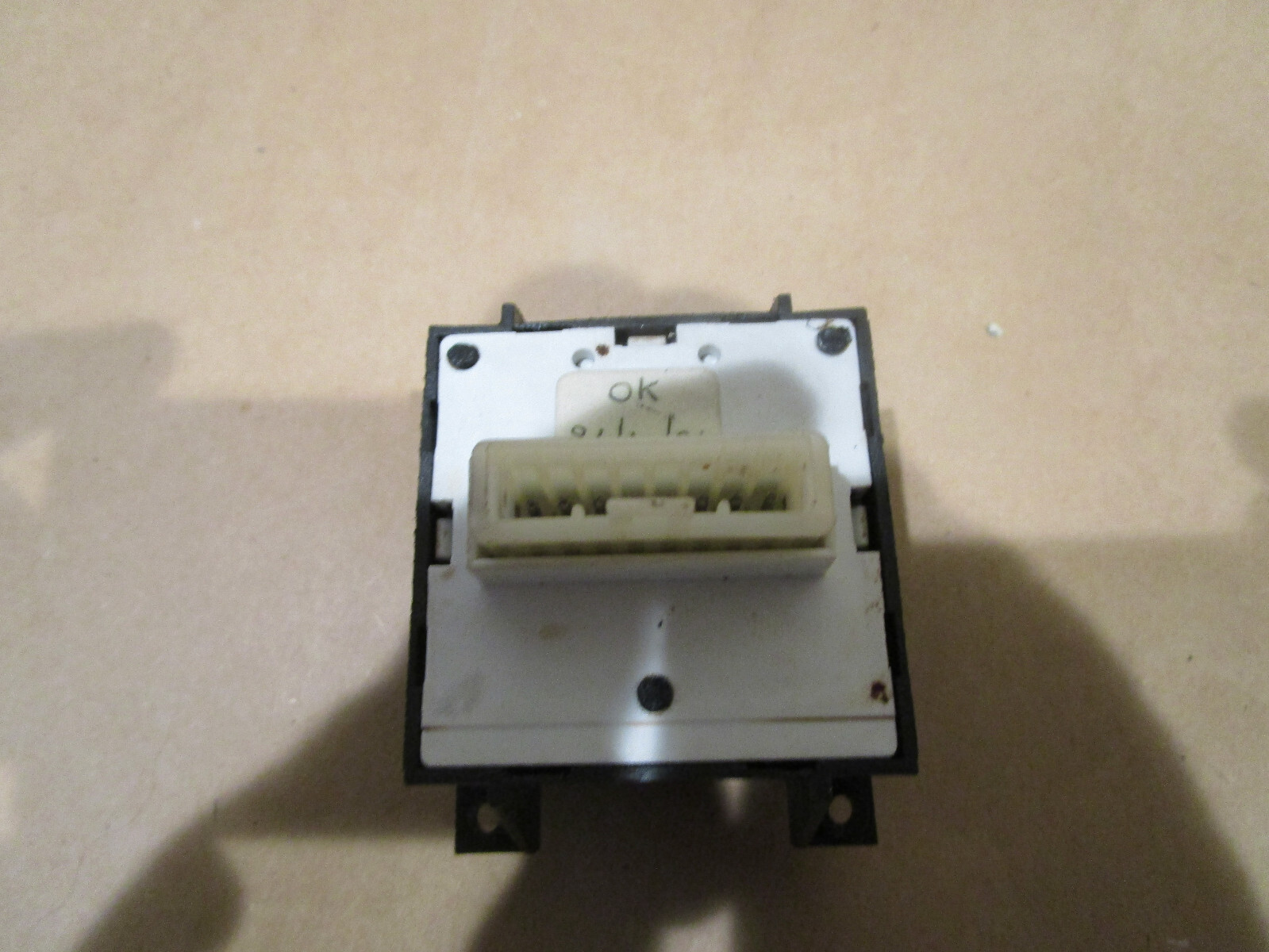 Ferrari 348 Tunnel Push Button Switch Panel - P/N 147110