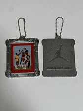 Nike X Jordan X NINA CHANEL ABNEY BULLS VS LAKERS FRAME METAL HANG TAG