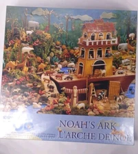 Noah's Ark Vtg 1500 Piece Puzzle  Springbok Hallmark Judi K. Thomas Complete New
