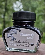 Pelikan 4001 FOUNTAIN PEN INK Brilliant Black 2 fl. oz New NWT Unopened