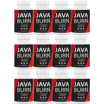 Java Burn Powerful Formula, Java Burn Now in Pills, Maximum Strength - 12 Pack