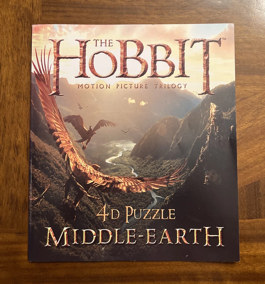 The Hobbit - 4D Jigsaw Puzzle of Middle-Earth - 1390 Pieces - Complete! - Image 3 of 4