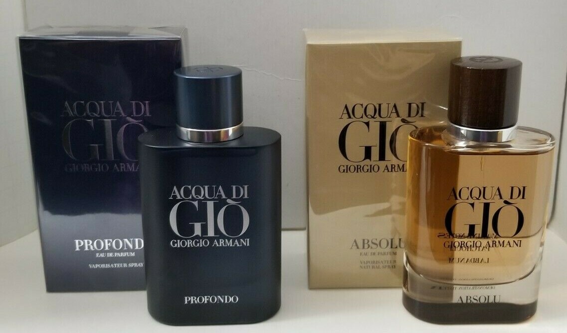 Giorgio Armani Acqua Di Gio Profondo 2.5 oz Men's Eau de Parfum Spray for  sale online | eBay