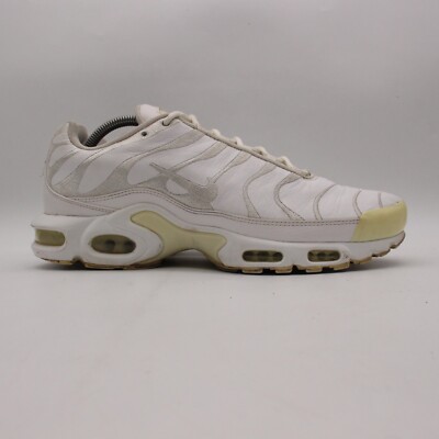 Nike Air Max Plus TN White  Men's Size 10.5 Athletic Shoes Sneakers AJ2029-100