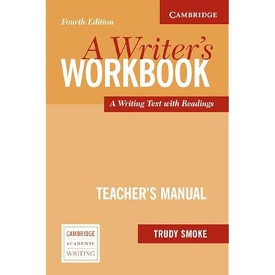 Ein Schreibarbeitsbuch Lehrerhandbuch Schreiben von Text mit Lesungen A... 9780521544900