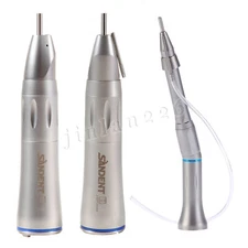 Dental Surgical Straight Nose Handpiece 20° Angle Surgery Fiber Optic LED