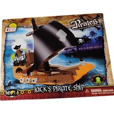 COBI Pirates Jacks Pirate Ship Glow in the Da...