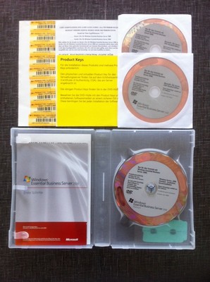 MS Windows Essential Business Server 2008 (EBS) PREMIUM Edition inkl. 5 Clients
