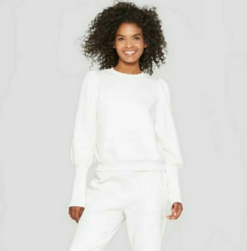 High Cuff Puff Sleeve Sweatshirt XL | eBay