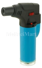 Jumbo 4" Single Jet Flame Torch Lighter Refillable Lockable Windproof Neon Color