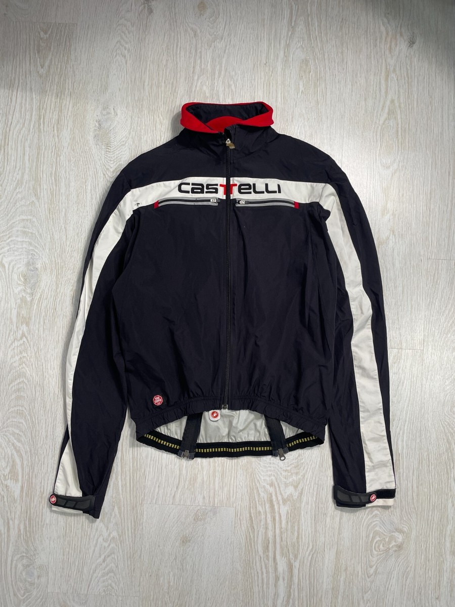 CASTELLI　ROSSOCORSA　Sサイズ Castelli Rosso Corsa Gore Windstopper Mens Cycling Jacket