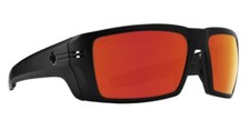 Spy Optic REBAR Sunglasses - MATTE Black ANSI / Happy Bronze RED Mirror NEW