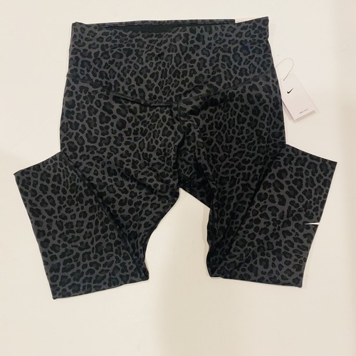 NIKE One Plus Size Tight Fit High Rise Animal Print Leggings Size 1X DN5468-070 - Picture 12 of 13