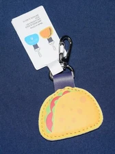 ALDI Quarter Keeper Holder Keychain Taco NWT