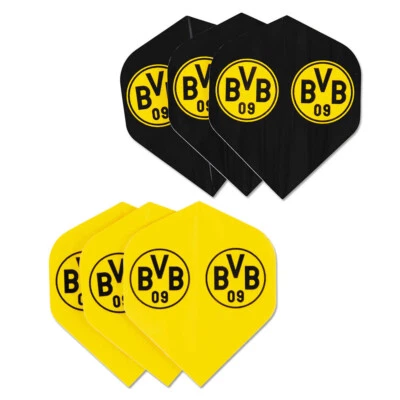 BVB Flights BVB Logo für Dartpfeile 6er-Set Borussia Dortmund Flights BVB Shop