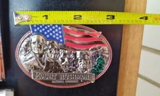 Mount Rushmore  Magnet new metal America flag
