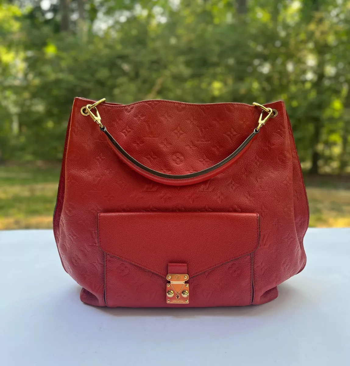 louis vuitton empreinte red