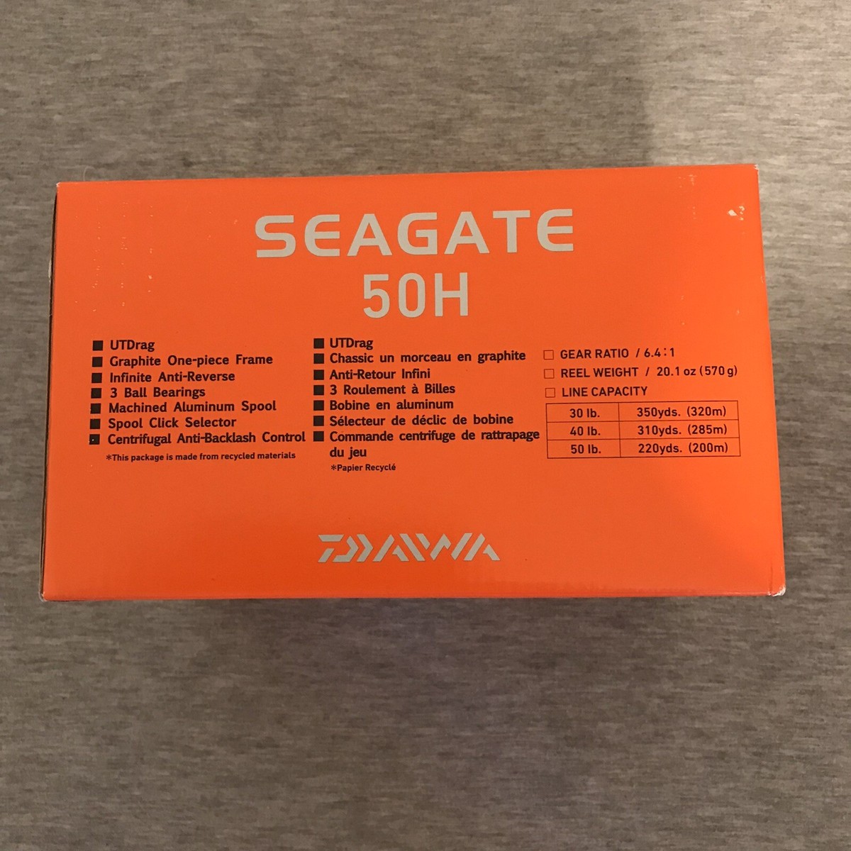 DAIWA US限定モデル　シーゲート　50H Daiwa 50H Seagate Star Drag Saltwater Reel | eBay