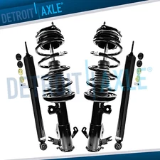 Front Struts w/ Coil Spring Assembly Rear Shocks Kit for 2012 Honda Civic Sedan