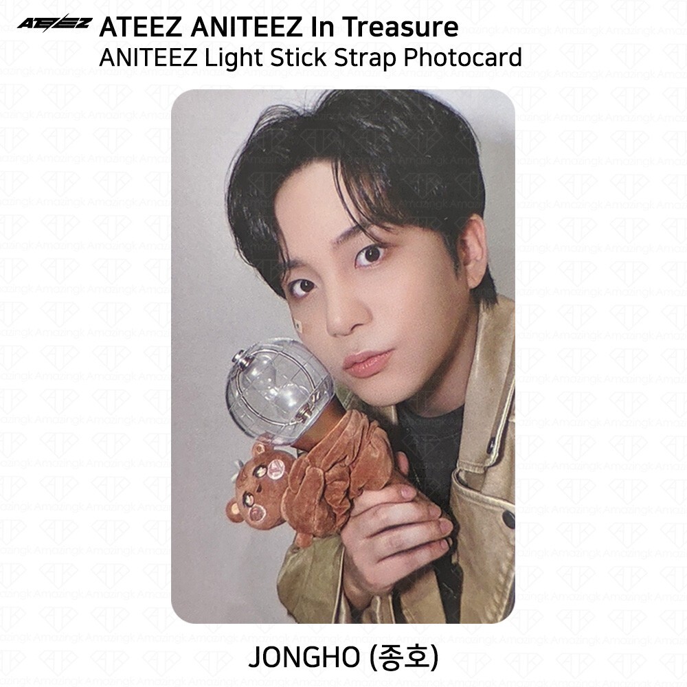 ateez aniteez treasure ペンライトカバー トレカ ATEEZ ANITEEZ ポップアップ ペンライトカバー トレカ サン