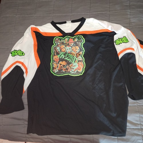 Twiztid 2XL MONSTERS BALL HOCKEY JERSEY ICP INSANE CLOWN POSSE FRIGHT