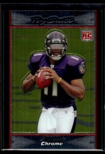 2007 Bowman Chrome Troy Smith RC Baltimore Ravens