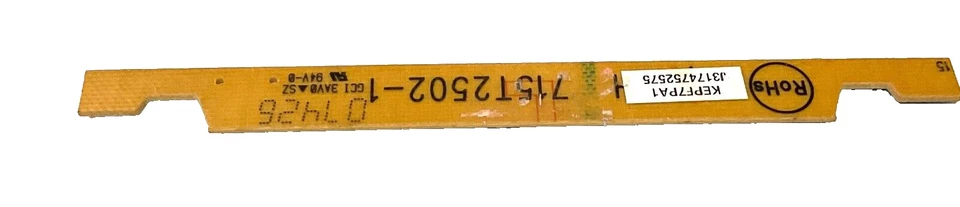 Magnavox 47MF437B/37 715T2502-1 钥匙控制器板 — 第 2/3 张图片