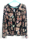 Women's Disney Mickey and Minnie Multicolor Gingerbread Sleep Shirt Size XL