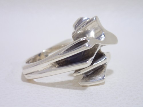 GEORG JENSEN #A12B sterling silver ring size 5 - Picture 8 of 14