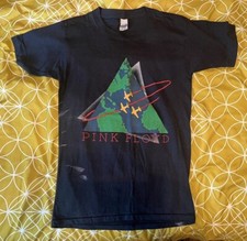 Vintage Pink Floyd Tour Shirt Medium Single Stitch Distressed 2 Sided