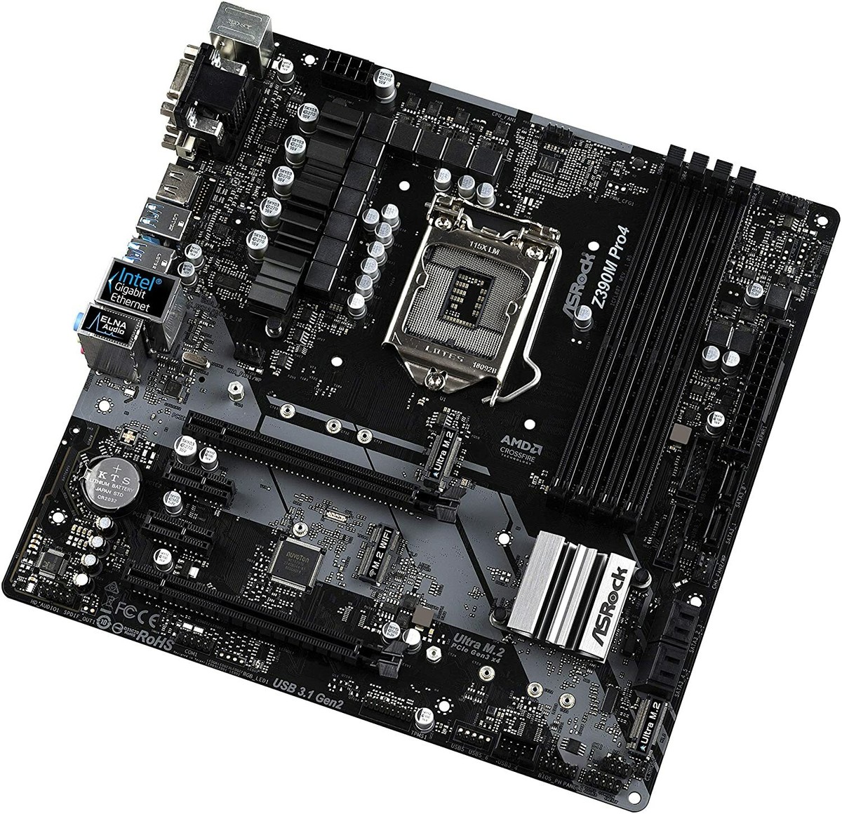 For ASROCK Z390 Phantom Gaming 4 Motherboard LGA1151 DDR4 ATX