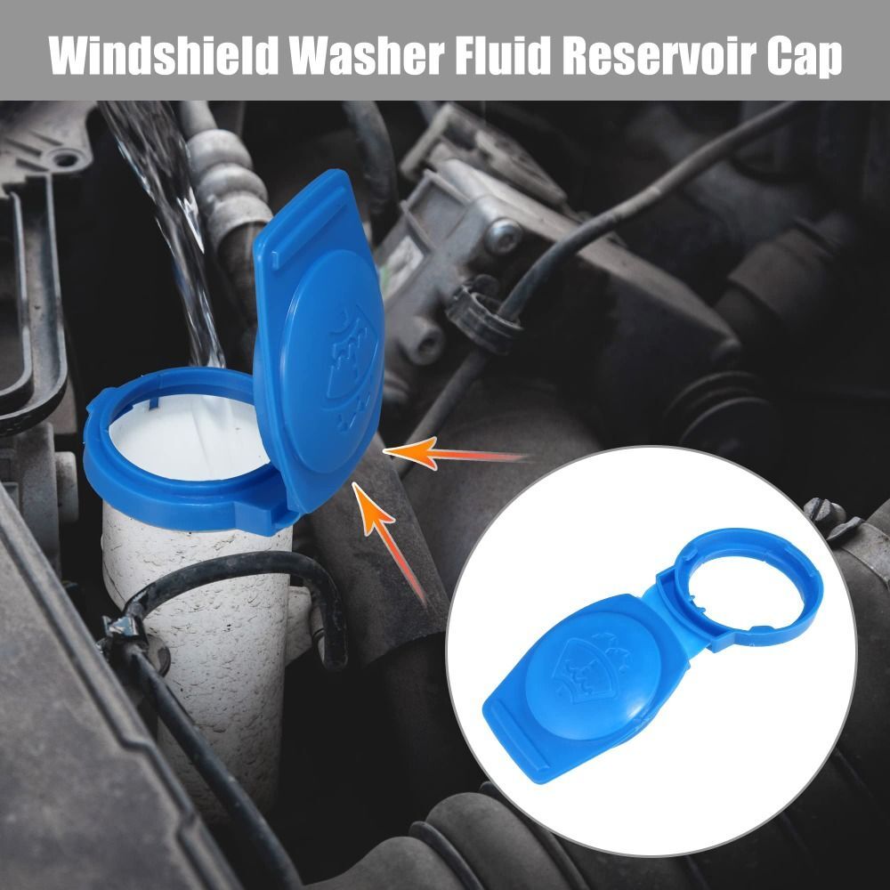 Windshield Washer Fluid Cap Replacement - OEM#3Q0955455, Fits VW Atlas, Jetta, GTI 2019-2021 (Blue) - View #12