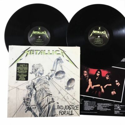 METALLICA: AND JUSTICE FOR ALL (180gm 2LP Reissue)(Blackened2018