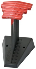 8pc Set T-Handle 9" Length Hex End ProGuard (2-10mm) w/Stand Bondhus USA 15389