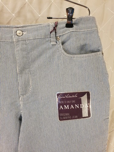 The Original Slimming Jean by Gloria Vanderbelt NWT SZ. 14 avg. - Picture 4 of 11
