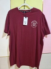 H. I. S Herren T-shirt Rot Gr. L Neu Mit Etikett