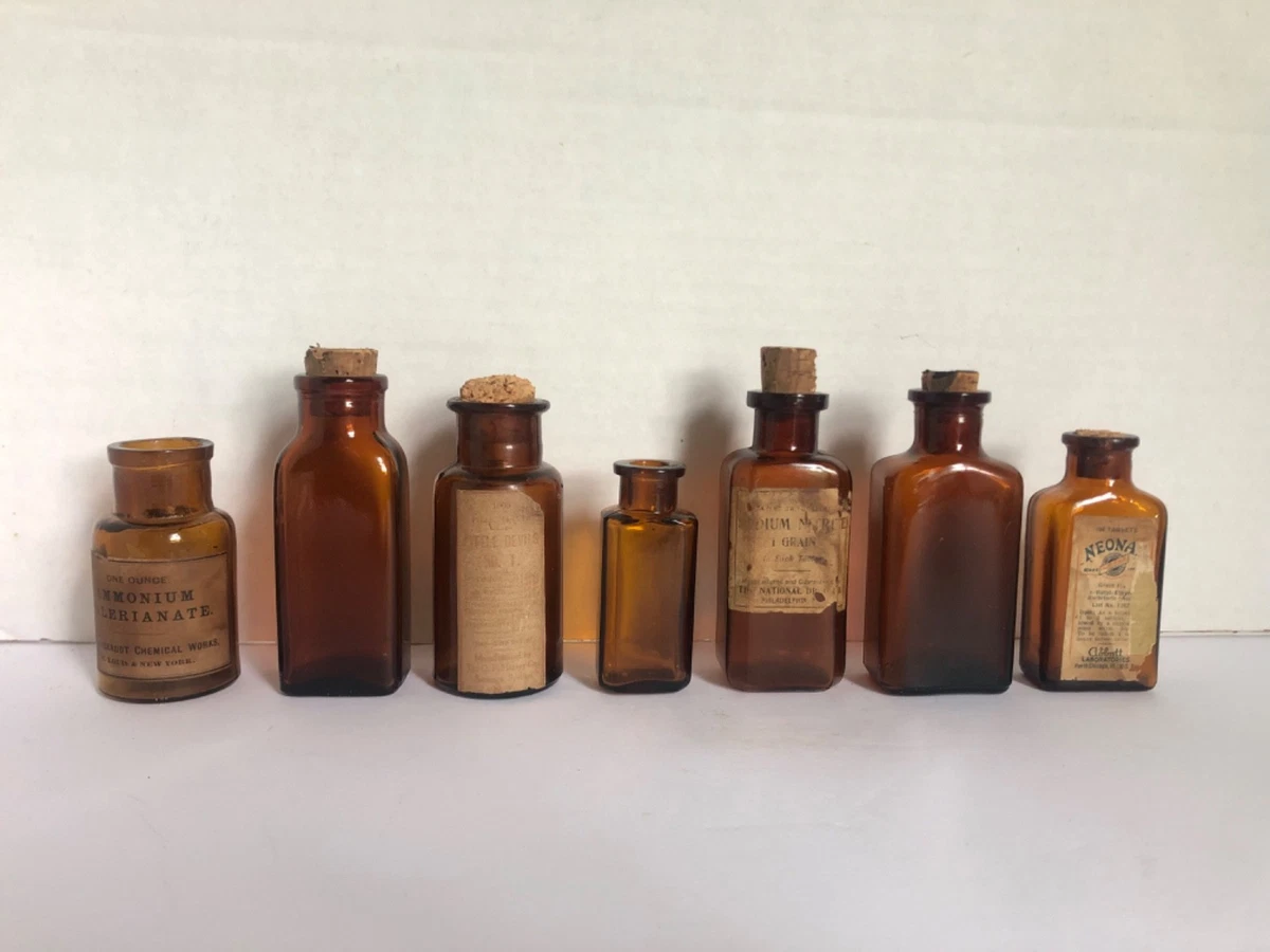 Medicine Labels In Collectible Medicine Bottles 1900-Now for sale