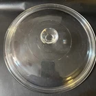 Pyrex 624C Clear Glass Lid Only Fits 2 Quart Round Casserole Dish Bowl