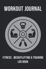 Workout Journals: Cute Fitness , Weightlifting & Training Log Book , For Teens ,