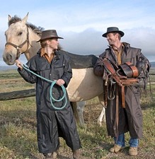 Scippis Stockman Coat Cowboy Staubmantel Duster Reitermantel Bikermantel
