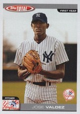 2004 Topps Total #853 Jose Valdez Silver