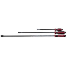 Mayhew 3 Piece Red Dominator Curved Pry Bar Set USA